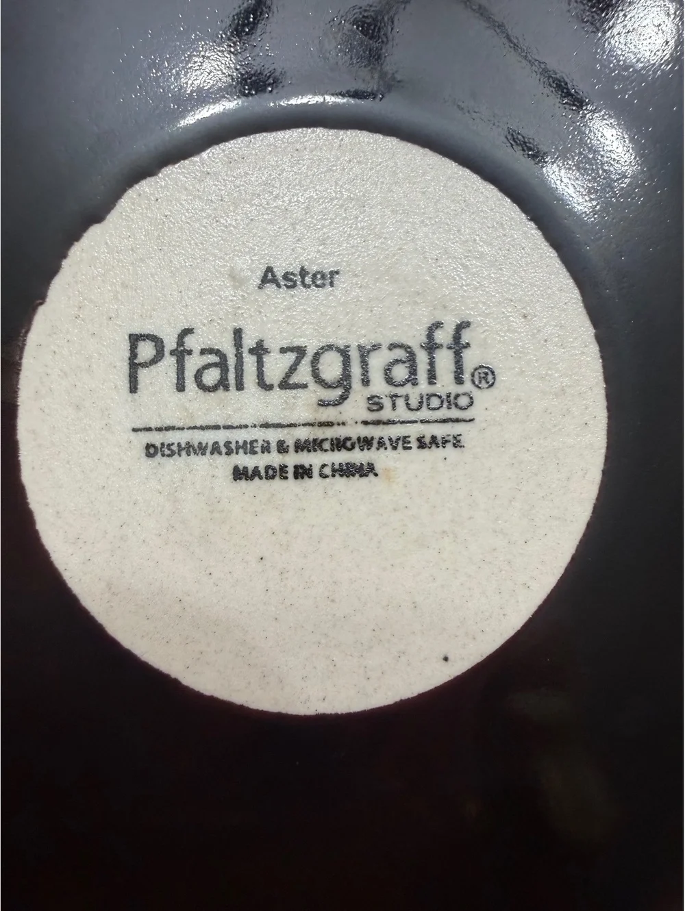 Set of 4 vintage Pfaltzgraff Aster large bowls